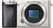 Image of Sony Alpha 6000 body zilver (Refurbished)