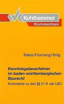 Kenntnisgabeverfahren im baden-württembergischen Baurecht