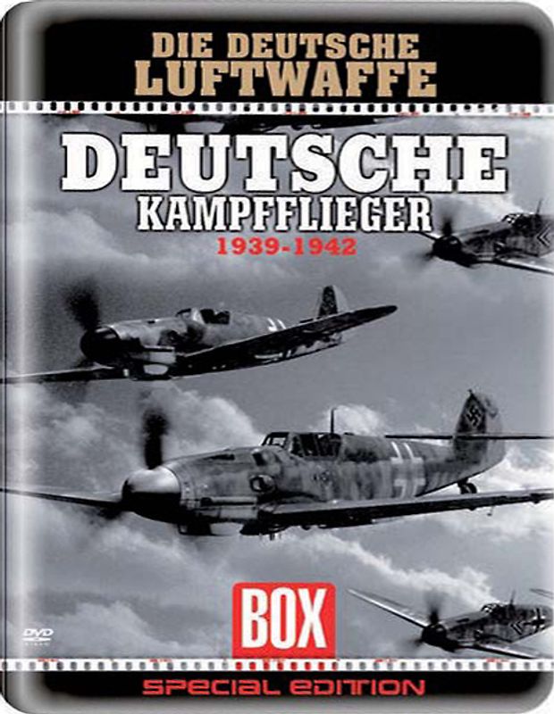 Der 2. Weltkrieg: Deutsche Kampfflieger 1939-1942 (Metallbox) DVD