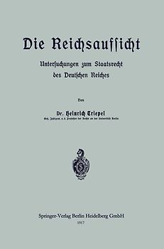 Die Reichsaufsicht