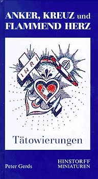 Anker, Kreuz und flammend Herz