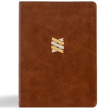 CSB Connecting Scripture New Testament, Brown Leathertouch