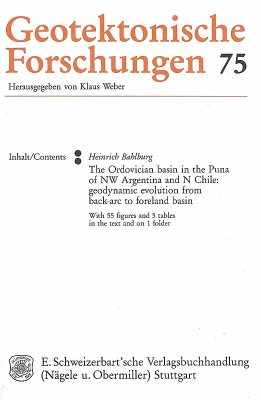 The Ordovician basin in the Puna of NW Argentina and N Chile