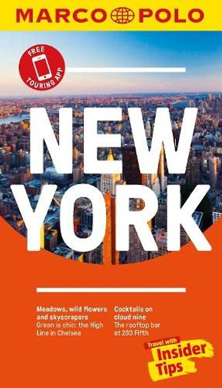 New York Marco Polo Pocket Travel Guide 2018 - with pull out map: Free Touring App (Marco Polo Guide)