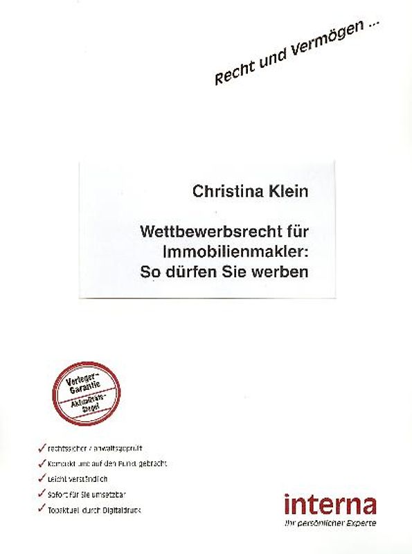 Wettbewerbsrecht für Immobilienmakler: So dürfen Sie werben