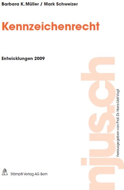Kennzeichenrecht, Entwicklungen 2009