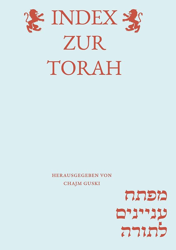 Index zur Torah