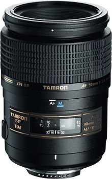 Tamron SP AF 90 mm F2.8 Di Macro 1:1 55 mm Filtergewinde (Nikon F Anschluss) schwarz