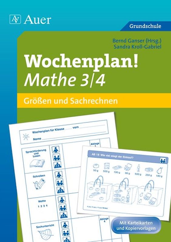 Wochenplan! Mathe 3/4. Materialien zur Individualisierung (3. und 4. Klasse)