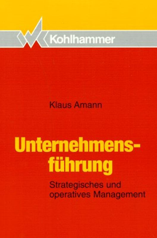 Unternehmungsführung