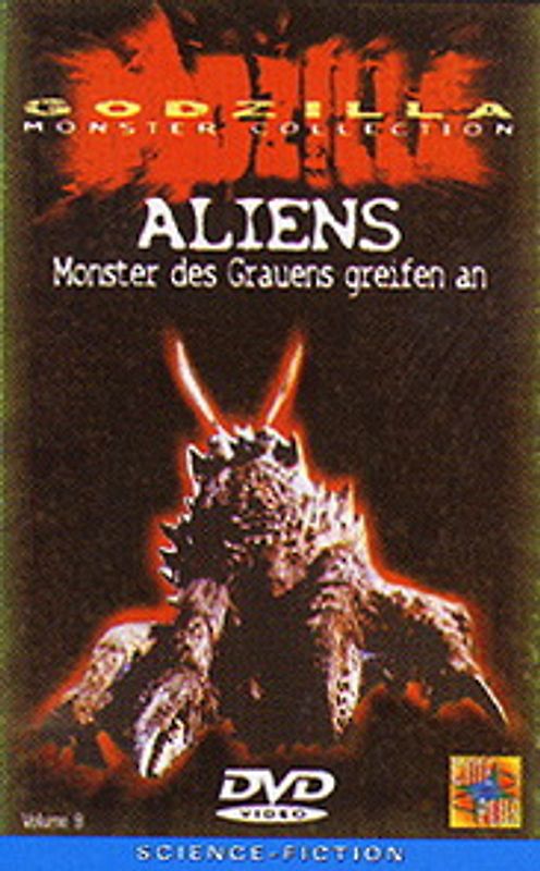 Godzilla - Aliens: Monster des Grauens greifen an DVD