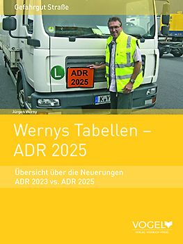 Wernys Tabellen – ADR 2025