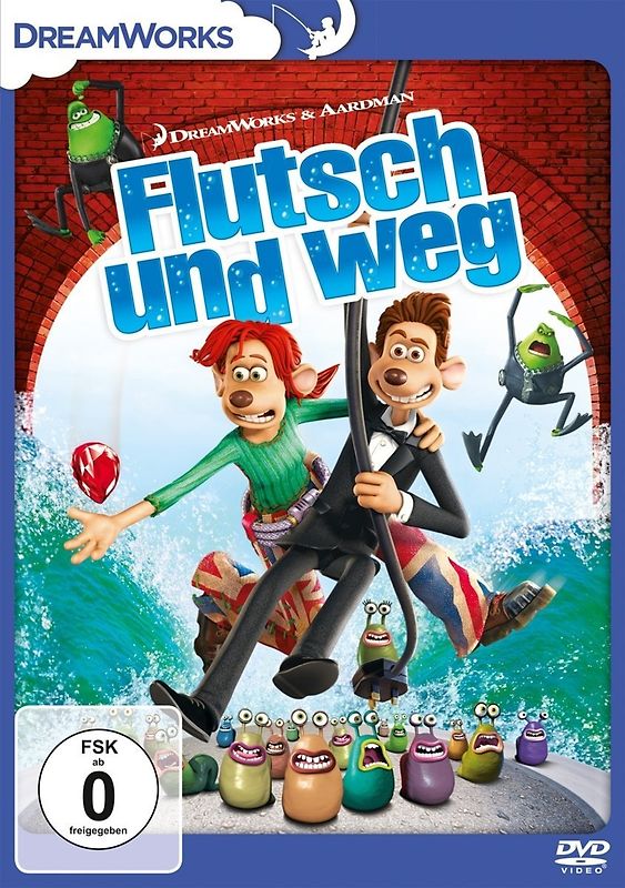 Flutsch und weg DVD