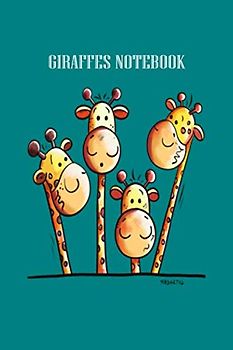 GIRAFFES NOTEBOOK: giraffe family giraffes kids comic gift - 50 sheets, 100 pages - 6 x 9 inches