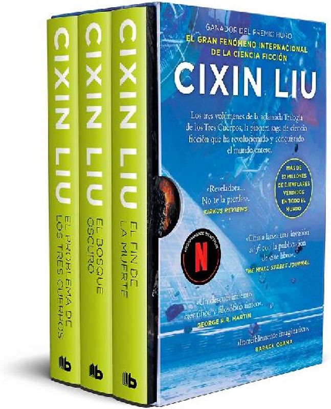 Estuche Trilogía de Los Tres Cuerpos: El Problema de Los Tres Cuerpos; El Bosque Oscuro; El Fin de la Muerte / Three-Body Problem Boxed Set: The Dark