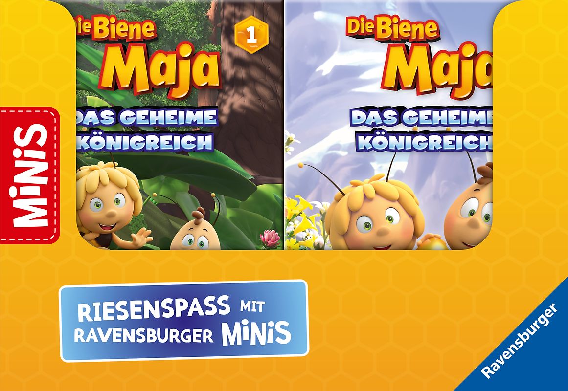 Verkaufs-Kassette "Ravensburger Minis 4 - Die Biene Maja: Das geheime Königreich"
