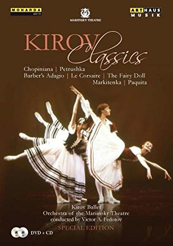 The Kirov Classics - Aufnahmen aus 7 Balletten [inkl. CD] DVD
