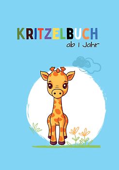 Kritzelbuch ab 1 Jahr Tiere