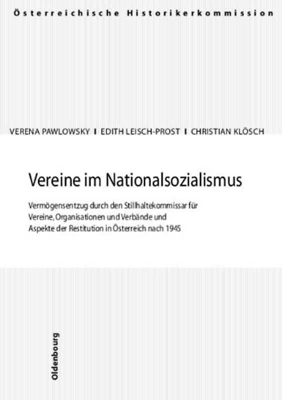 Vereine im Nationalsozialismus