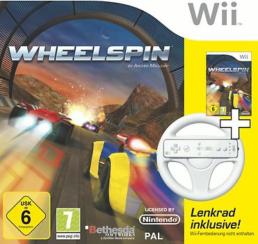 Wheelspin inkl. Lenkrad Bundleversion