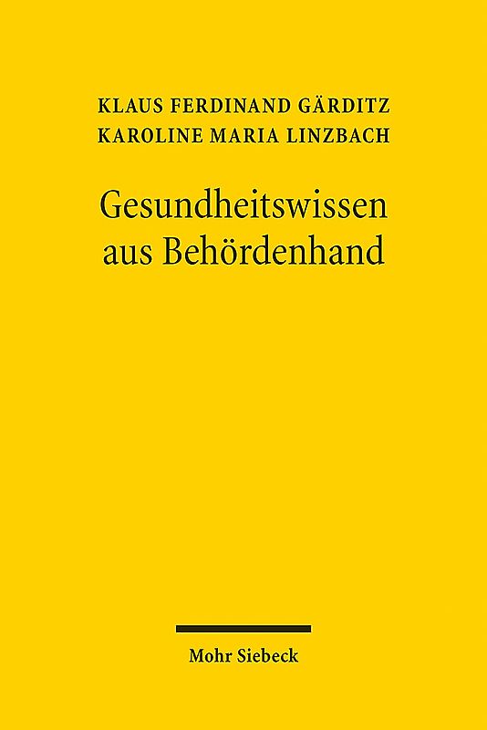 Gesundheitswissen aus Behördenhand