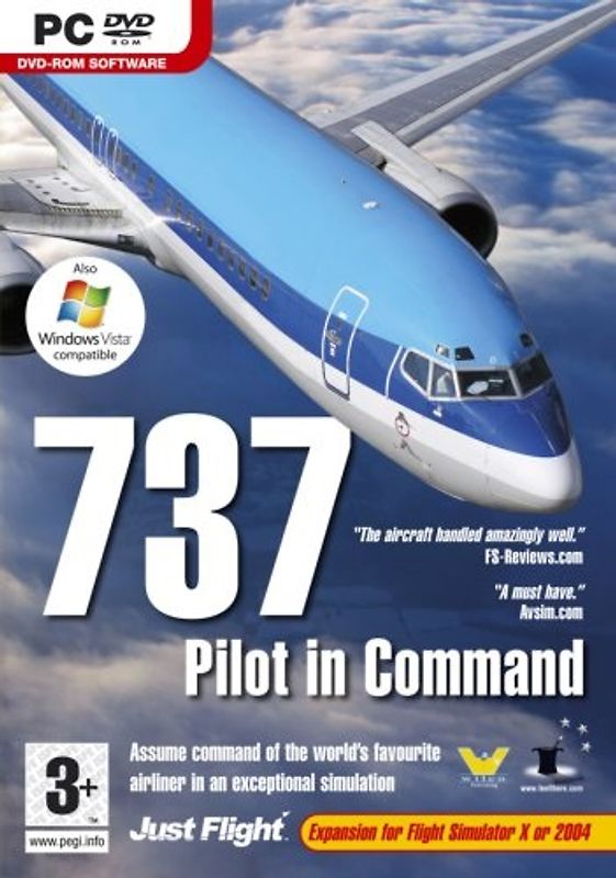 737 Pilot In Command [AddOn für Mircrosoft Flight Simulator X & 2004, Internationale Version] PC Spiele