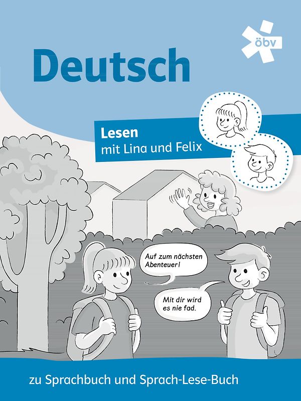 Deutsch Sprachbuch 2, Lina und Felix, Geschichtenbuch