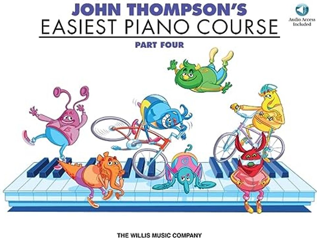 John Thompson's Easiest Piano Course - Part 4 - Book/Audio: Part 4 - Book/Audio