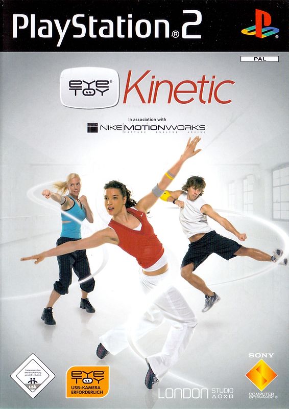EyeToy: Kinetic - Virtuelles Fitnesstudio [inkl. Linse, Bundle Copy] PlayStation 2