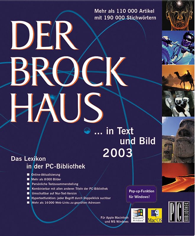 Der Brockhaus in Text und Bild 2003 - Update MacOS