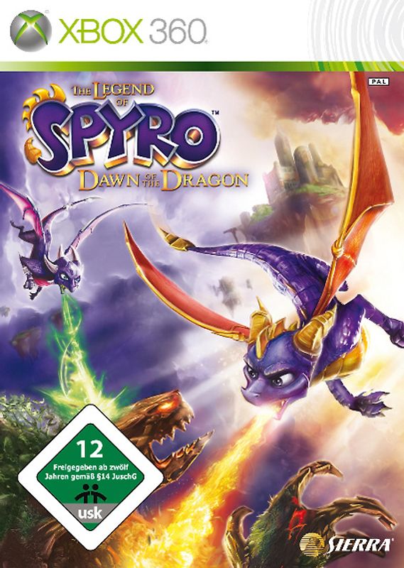 Legend of Spyro,The:Dawn of the Dragon Xbox 360
