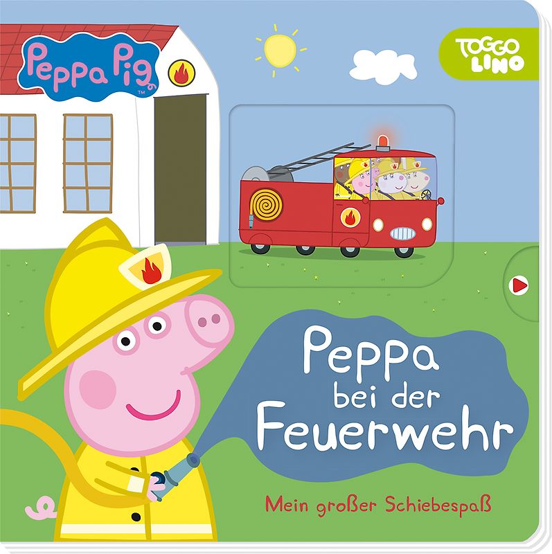 Peppa Pig: Peppa bei der Feuerwehr: Mein großer Schiebespaß