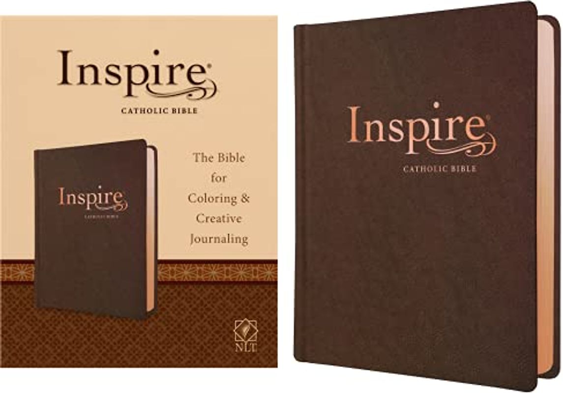 Inspire Catholic Bible: New Living Translation, For Coloring & Creative Journaling