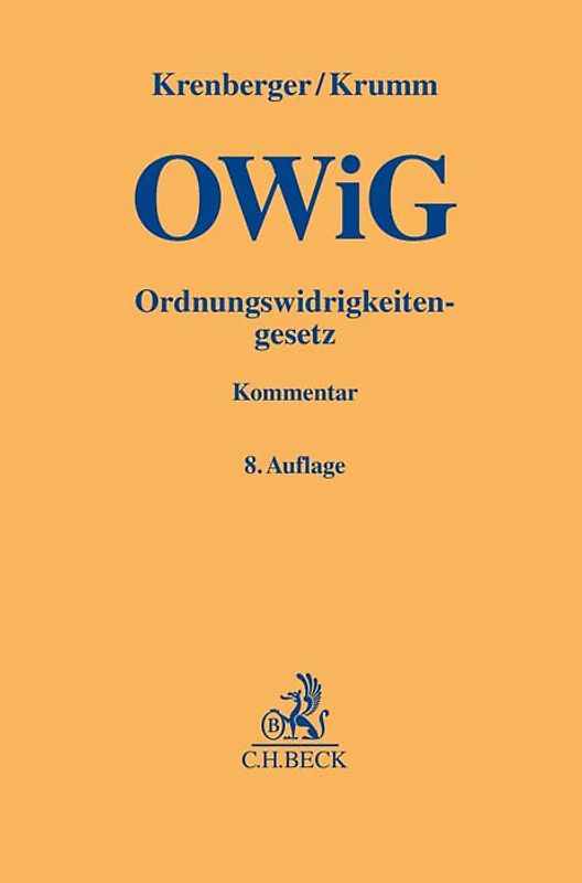 Ordnungswidrigkeitengesetz. OWiG