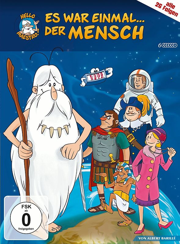 Es war einmal... der Mensch [6 DVDs] DVD