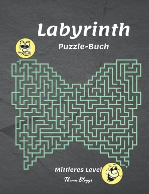 Labyrinth Puzzle-Buch: 100 Labyrinthe für Erwachsene und Jugendliche, viele Stunden voller lustiger Aktivitäten, die das Gehirn herausfordern