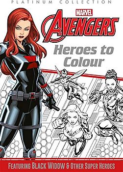 Marvel Avengers: Heroes to Colour (Platinum Colouring)