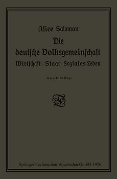 Die deutsche Volksgemeinschaft