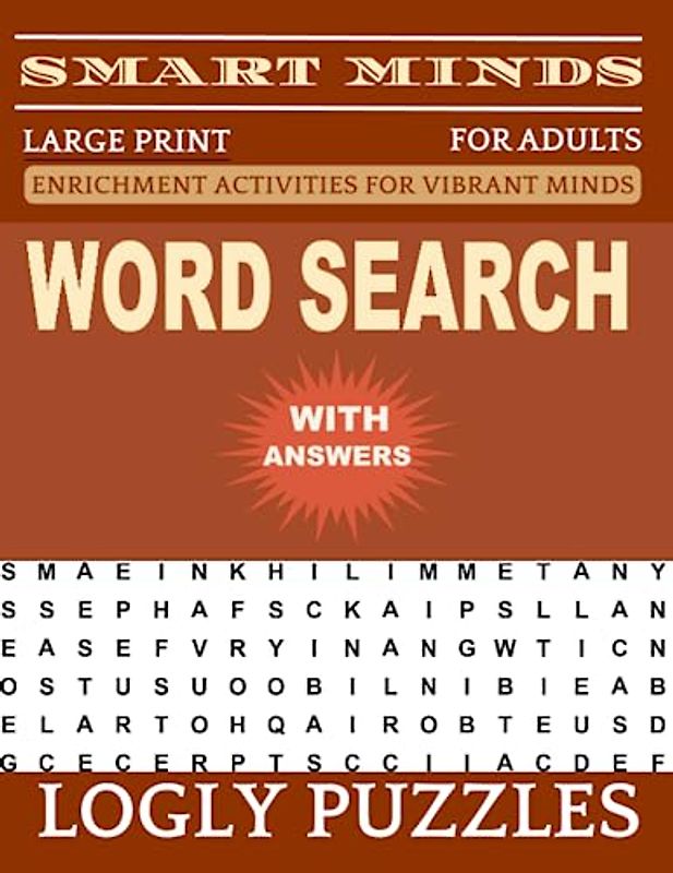 Word Search Book Large Print for Adults: 2400+ words New Fun and Relaxing Puzzles Book for Adults & Seniors with Answers Key