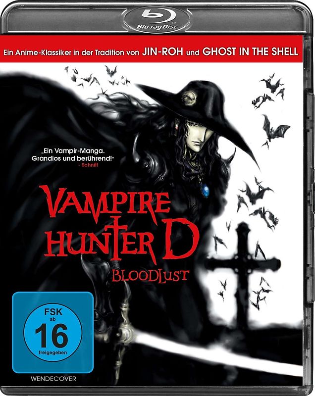 Vampire Hunter D: Bloodlust Blu-ray Disc