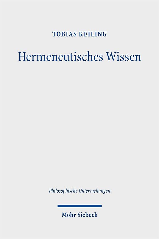 Hermeneutisches Wissen
