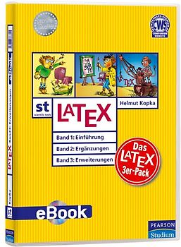 LaTEX I-III - eBooks auf 3 CD-ROMs. Alle drei Bände komplett als eBook