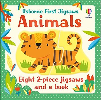 Usborne First Jigsaws: Animals: 1 (Usborne First Jigsaws And Book)