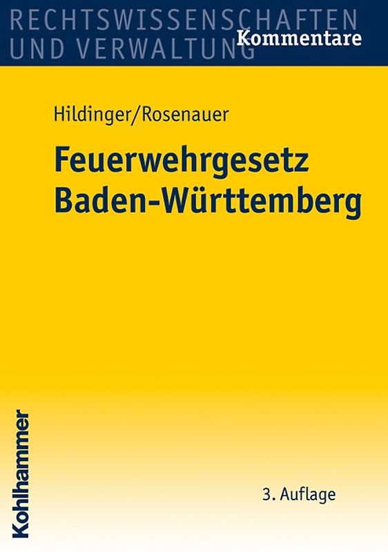 Feuerwehrgesetz Baden-Württemberg