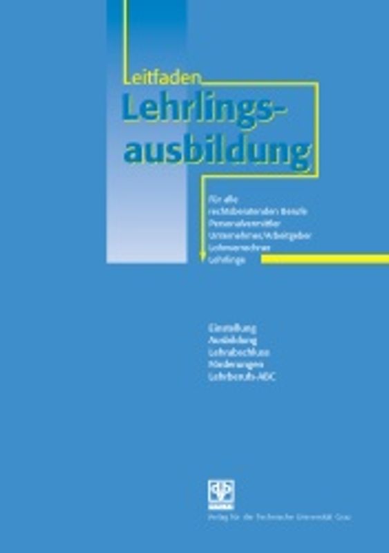 Leitfaden Lehrlingsausbildung