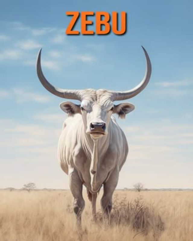 Zebu: Fun Facts Book for Kids with Amazing Photos