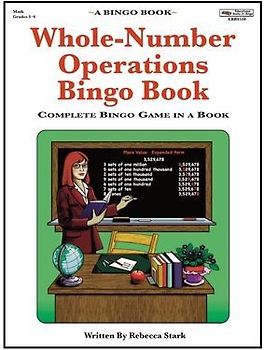 Whole-Number Operations Bingo Book: Complete Bingo Game In A Book