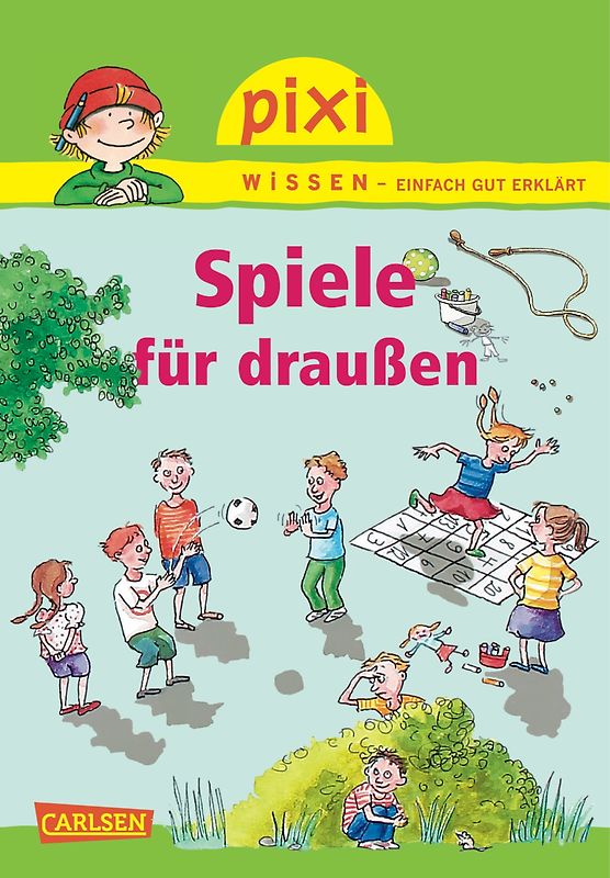 Pixi Wissen 64: VE 5 Spiele für draußen