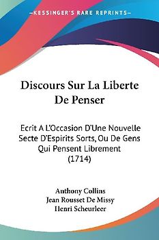 Discours Sur La Liberte De Penser