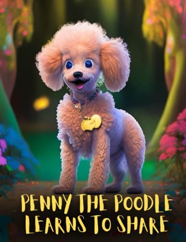 Penny the Poodle Learns to Share: Short Story for kids about Poodle dog, Children's book about sharing and friendship I A Motivational Book For kids I Gift for kids age 3-8